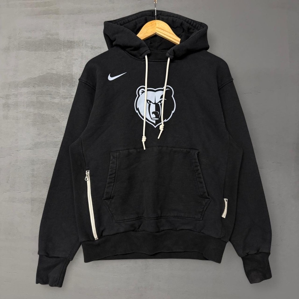 Nike Memphis Grizzlies NBA‎ Hoodie Black Side Zip Pullover Medium